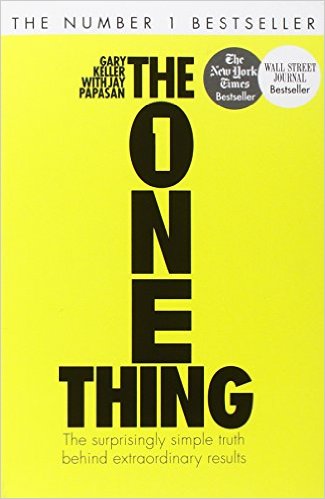 Get Results: the one thing book cover