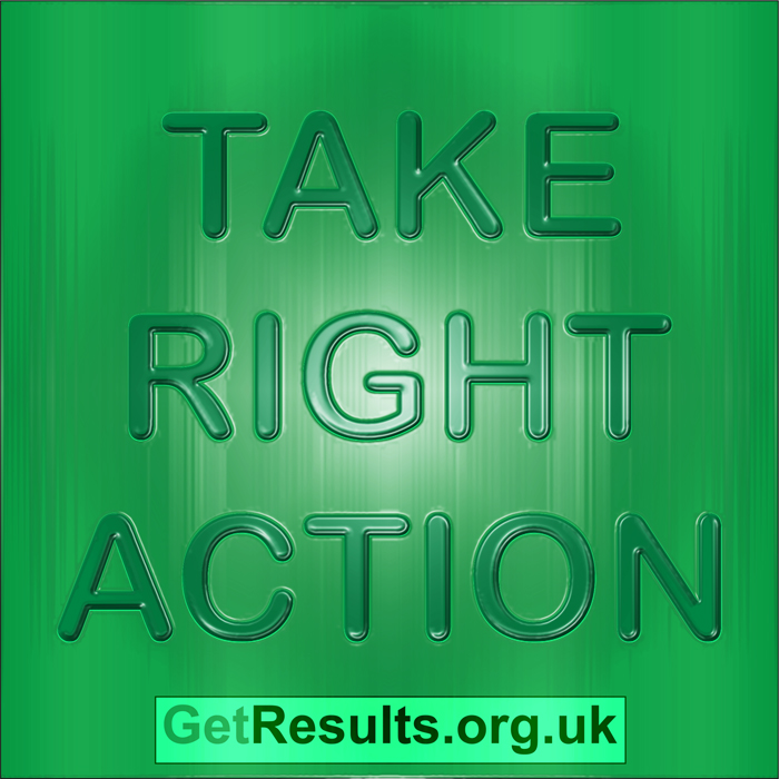 Get Results: take right action