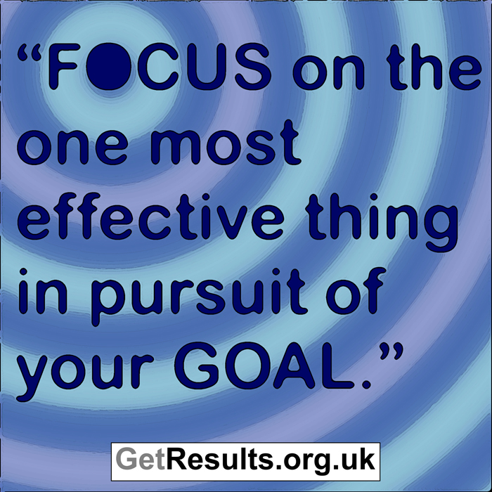 Get Results: focus