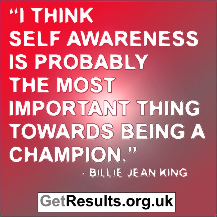 Get Results: Self Awareness