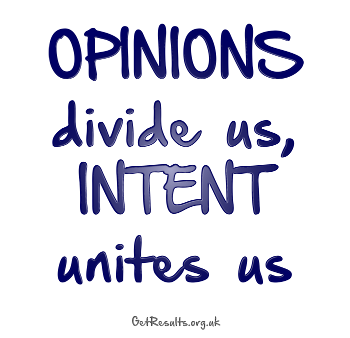 Get Results: opinions divide us