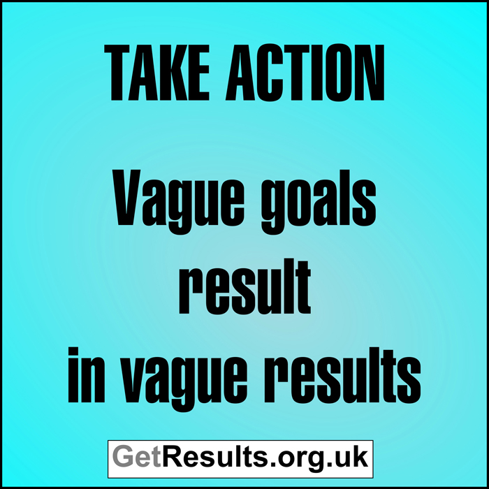 Get Results: take action