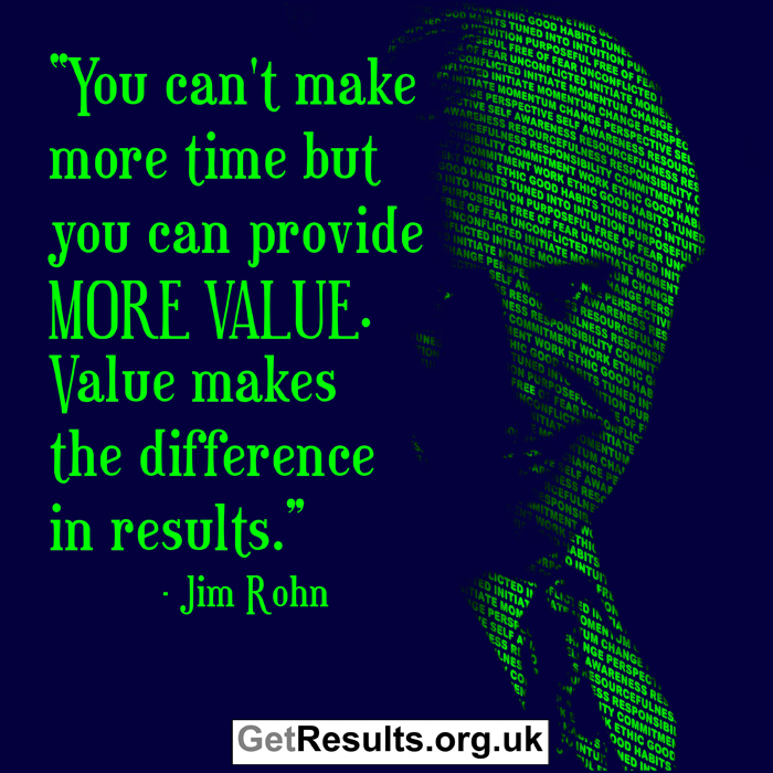 Get Results: Jim Rohn quotes