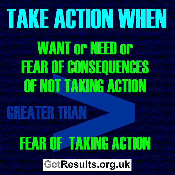 Get Results: taking action requirements