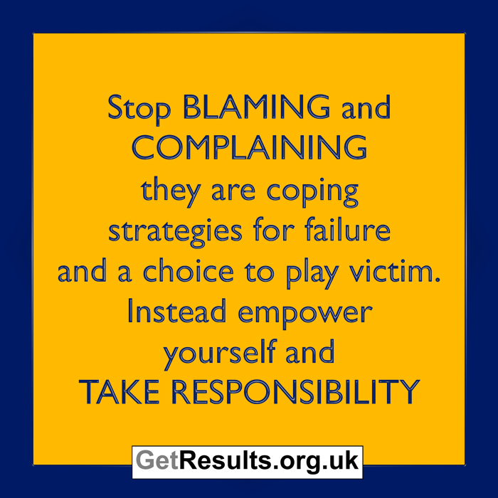 Get Results: take responsibility