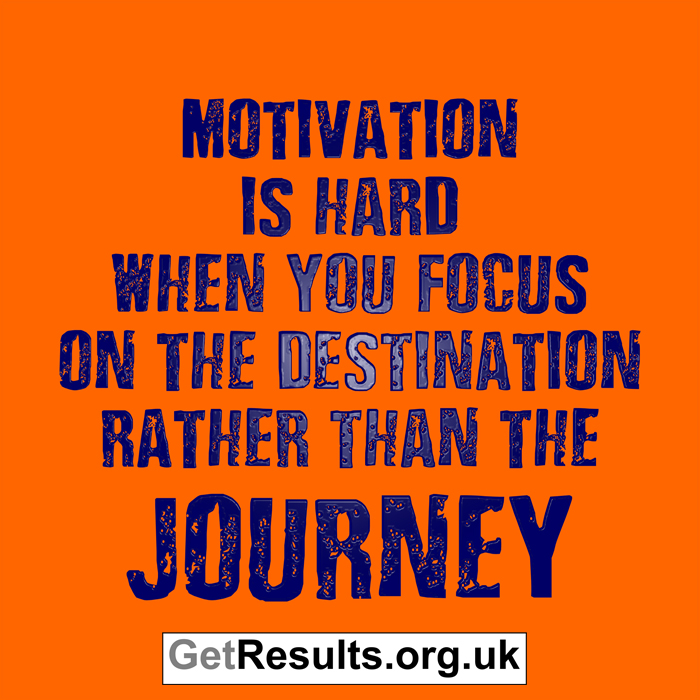 Get Results: love the journey
