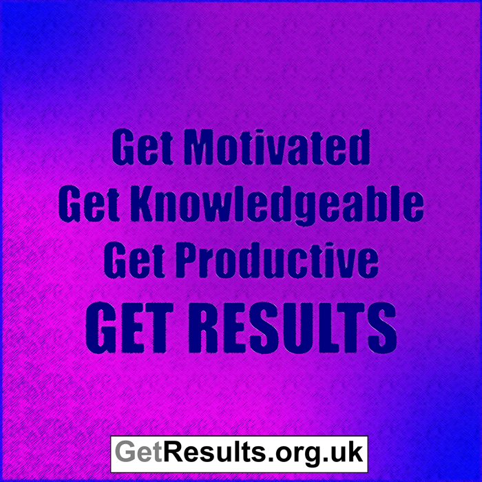 Get Results: get motivated get results