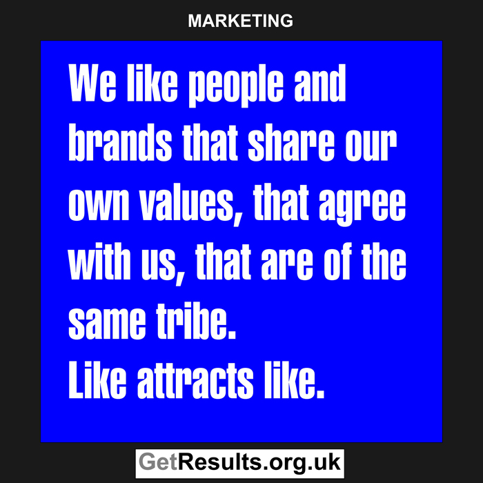 Get Results: marketing quotes like attract