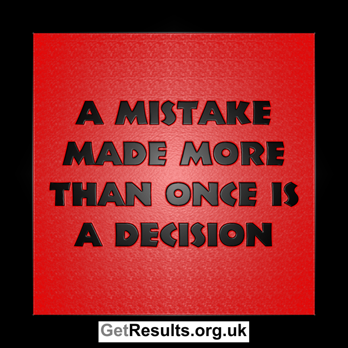 Get Results: more than one mistake