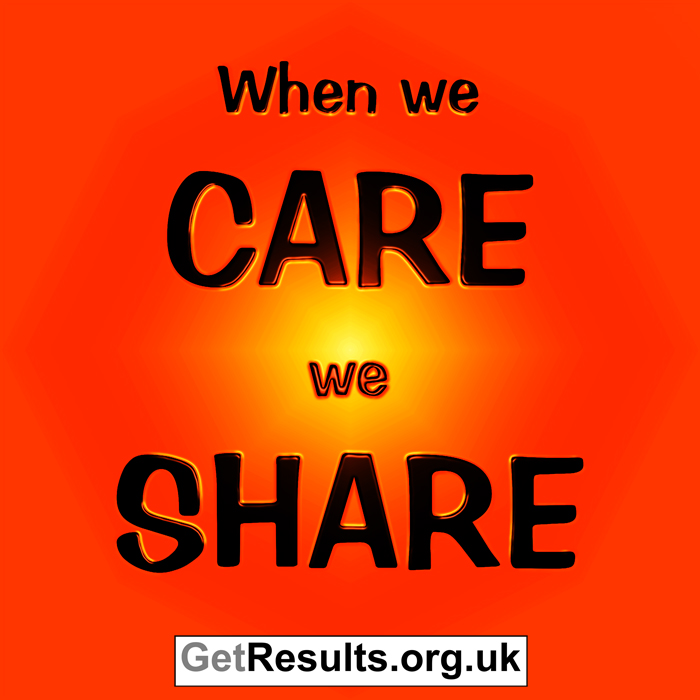 Get Results: when we care we share